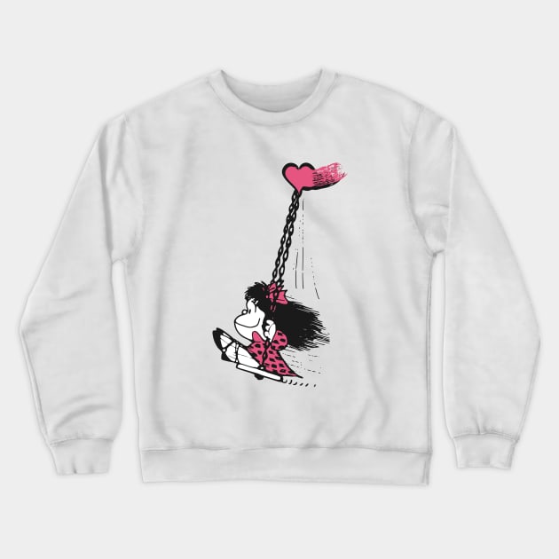 Love Crewneck Sweatshirt by ChicaRika